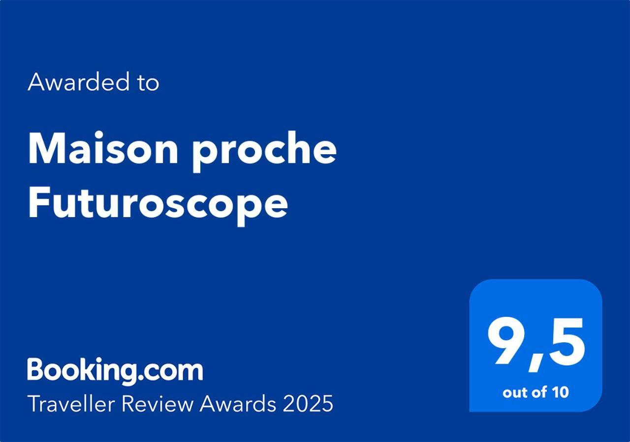 Maison Proche Futuroscope Chasseneuil-du-Poitou Eksteriør bilde