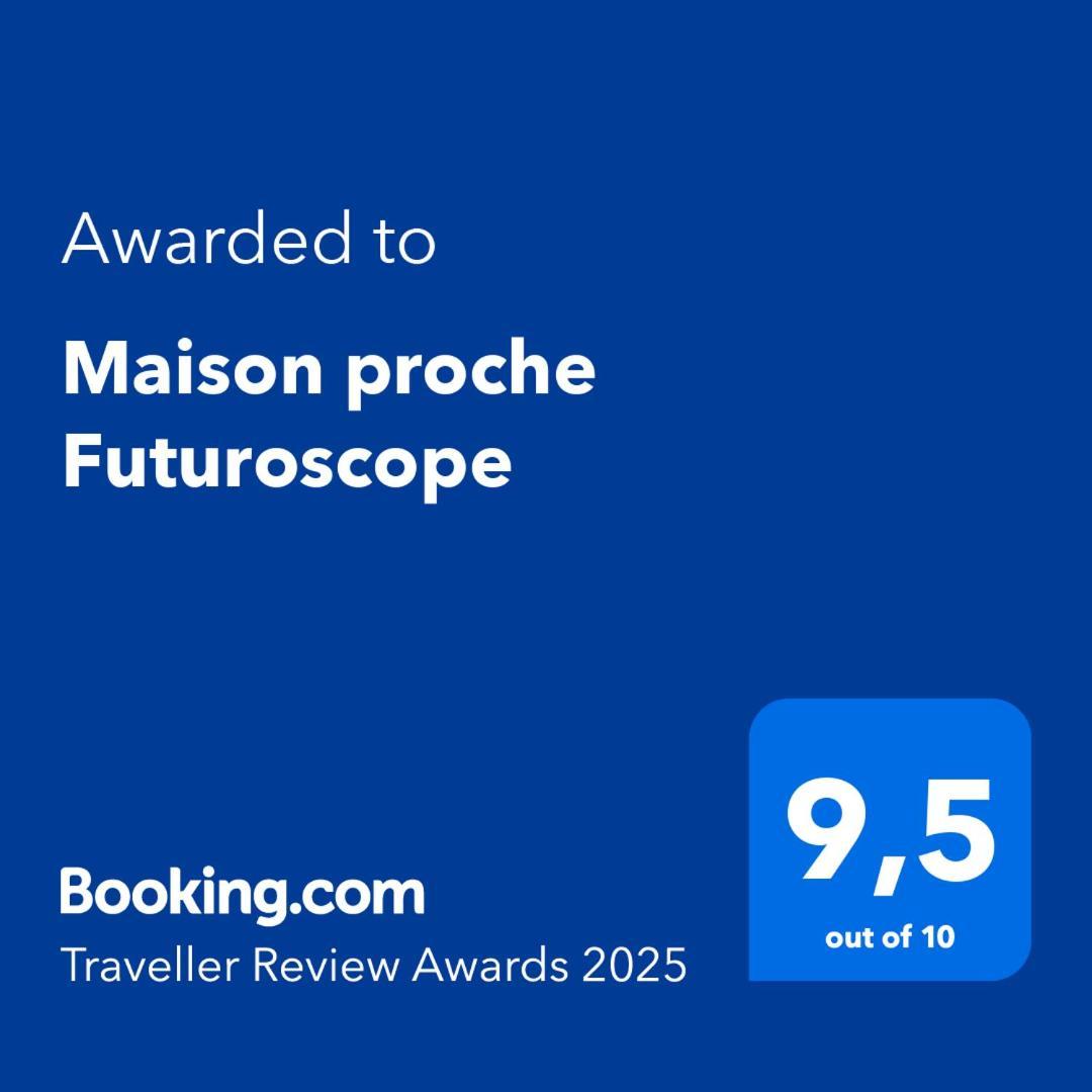 Maison Proche Futuroscope Chasseneuil-du-Poitou Eksteriør bilde